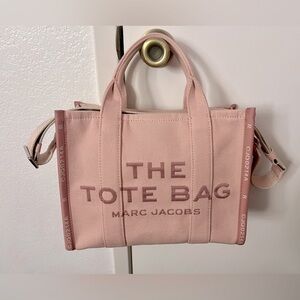Marc Jacobs Jacquard Medium Tote Bag in Rose Pink